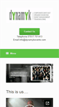 Mobile Screenshot of dynamykevents.com